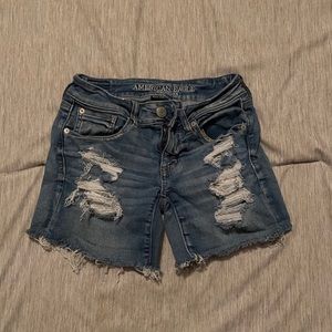 AMERICAN EAGLE ne(x)t level stretch jean shorts